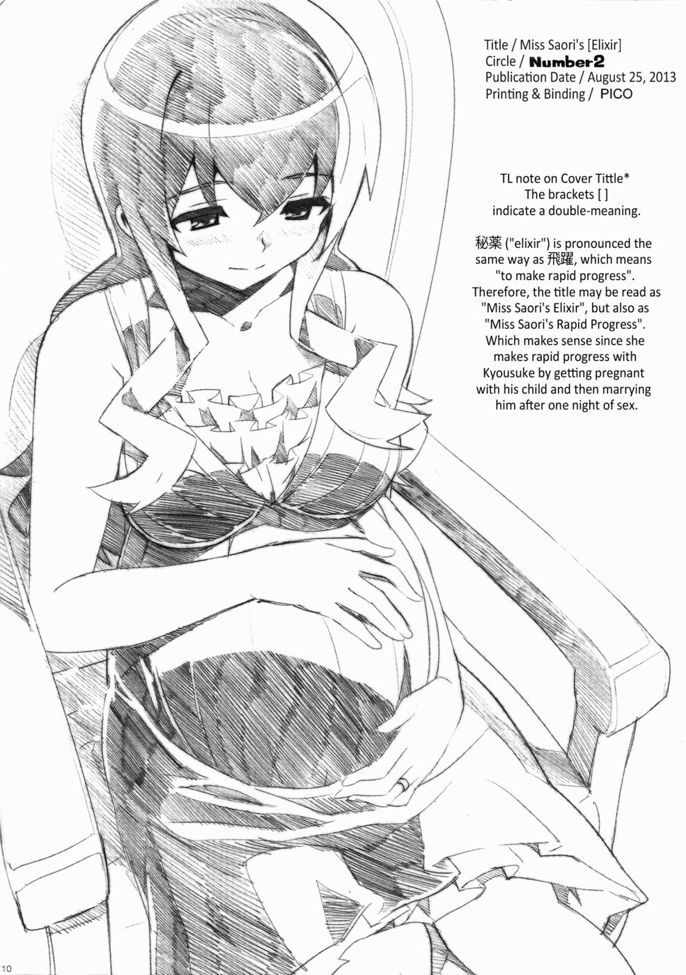 Hentai Manga Comic-Miss Saori's - Rapid Elixir Progress-Read-10